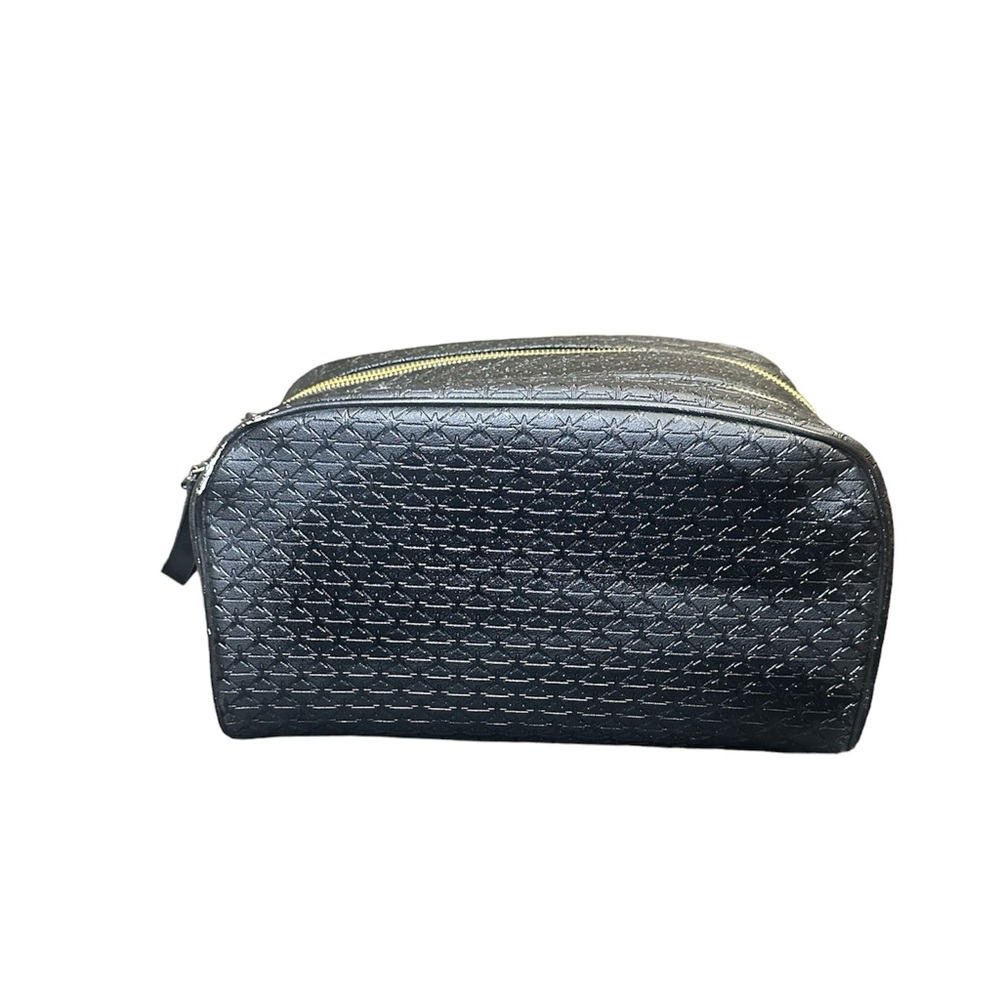 Jeffree Star Cosmetics Black Double Zip Makeup Bag